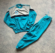 NWT Vintage 70s Adidas Ventex Tracksuit Blue Crylor Jacket & Pants Size L D7