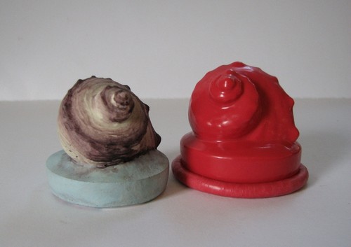Z7174 snail shell rubber - shell,