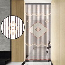 90X208Cm Wooden Beaded Door