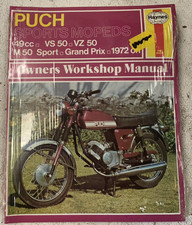 Puch 49cc VS50 VZ50 M50 Haynes