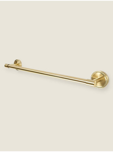 Brass wall mounted - towel, rail