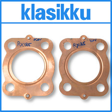 Yamaha Twin RD125 RD125DX RX125 Cylinder Head Gasket Nos Genuine 2pcs
