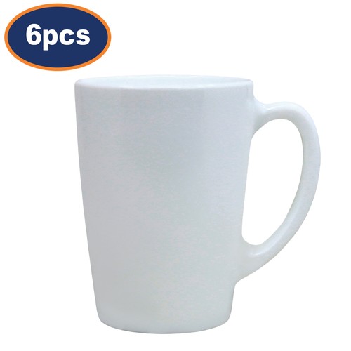 Luminarc coffee mug white - mug, opal