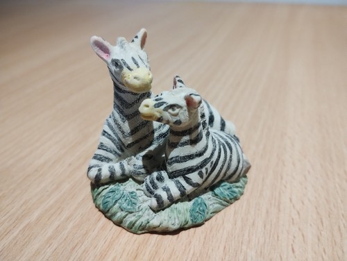 Resin zebra figurine small - zebra,