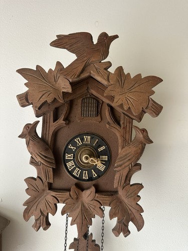 Vintage cuckoo clock - clock, with
