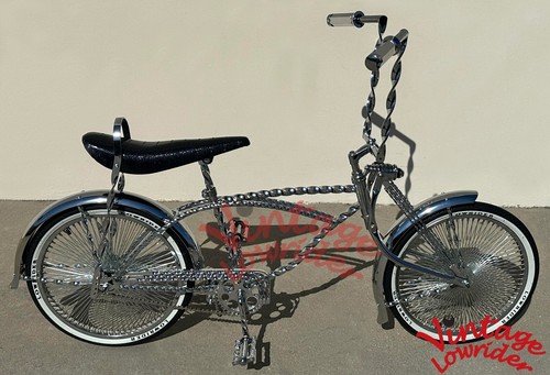 Vintage lowrider all - all, chrome