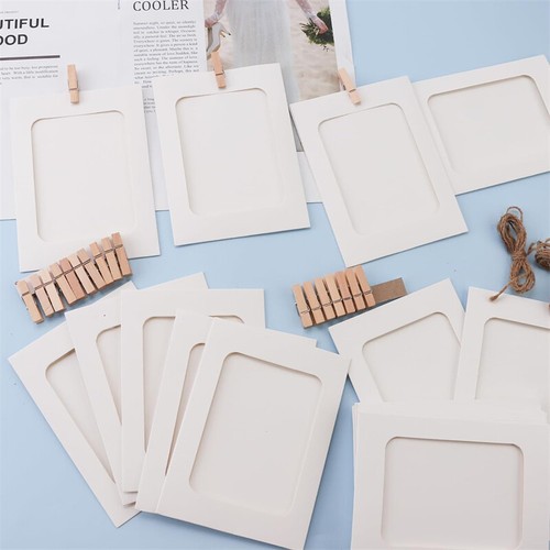 20x cardboard photo frames - 10/20x,