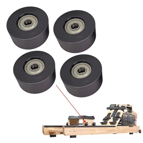 Rowing machine seat wheels - rowing,