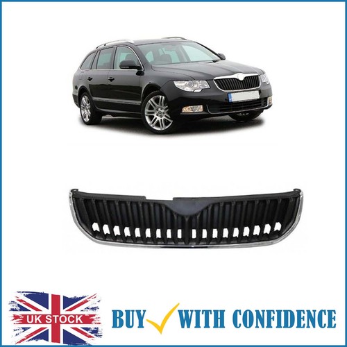 Front top grille with - top, chrome