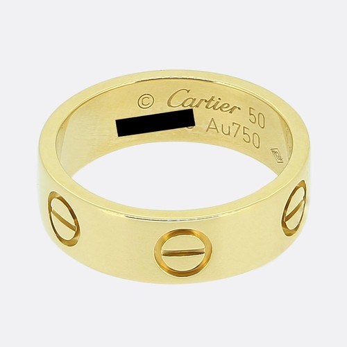 Cartier love ring size - size, (50)