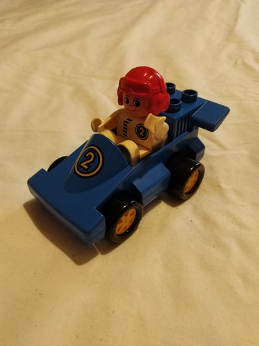 Vintage duplo pre school racer - duplo,