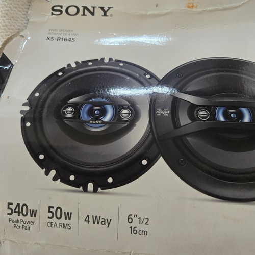 Sony xplod r1645 4 way - sony, 6.5"
