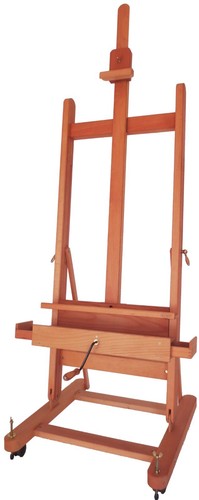 Wood easel mabef studio - wood,