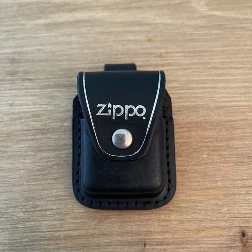 Vintage zippo leather lighter - vintage,