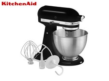 KitchenAid 4.3L Classic Stand Mixer 5K45SSBOB – 10 Speeds, 2-Year Warranty