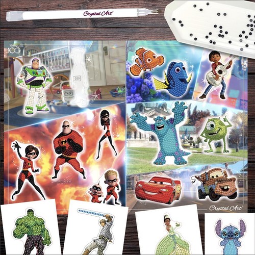 Disney 100 art - 100, stickers