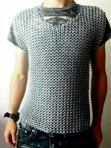Chain mail vest butted - mail,
