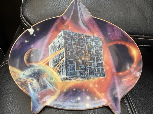 Start trek collectors plates - start,
