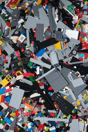 260g genuine lego mixed bulk - lego,