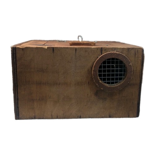 Wooden ferret box container - ferret,