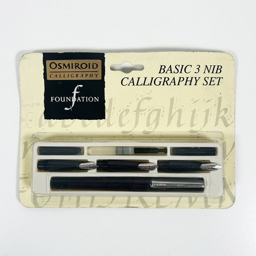 Vintage osmiroid calligraphy - vintage,