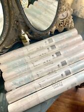 Laura Ashley Wallpaper "DELANCY"duck egg ~ French Chateaucore Damask 6 rolls Av