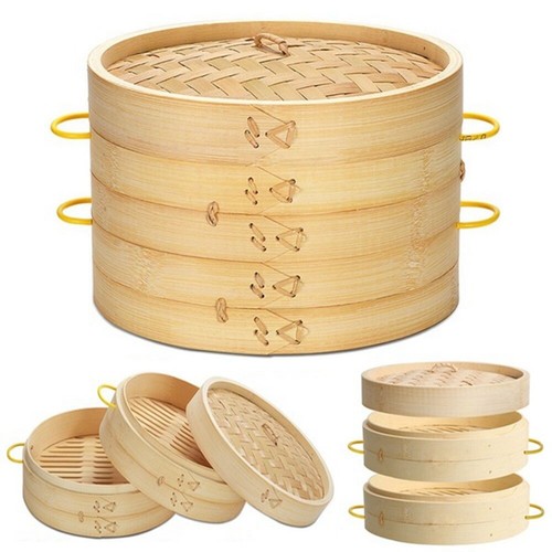 30cm bamboo steamer - bamboo,