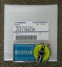 SUBARU LEGACY BL EMBLEM SILVER BILSTEIN J1217AG230 ORIGINAL JDM PARTS DIRECT 2U