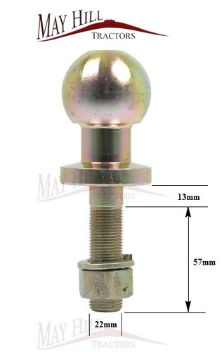 Tow ball towing - drawbar,