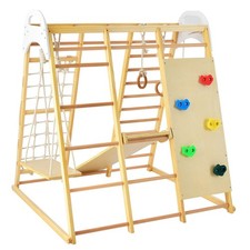 8 in 1 Play Set Wood Swing