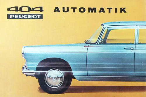 Peugeot 404 automatic 67 - 404,