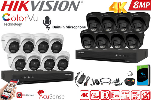 Hikvision 8mp cctv system - hikvision,