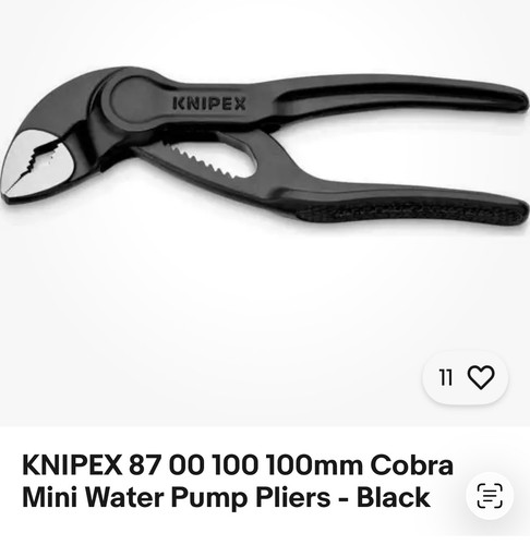 Knipex 100 mini cobra - knipex,
