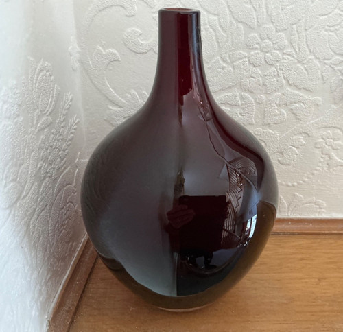 Vintage ikea ruby red glass - vintage,