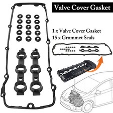 Engine Valve Rocker Cover Gasket Bolt Seals Kit For BMW E46 E39 325 328