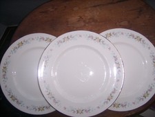 Mayfair Bone China Alpine Flowers Dinner Plate X 3.