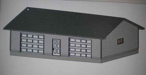 Permit ready 36 garage - permit, 36'