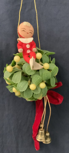 Lucky pixie mistletoe kissing - mistletoe,