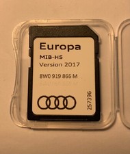 Genuine Audi A3 A4 A5 Q2 Q5 2017 SAT NAV MIB-HS SD Card Europe 8W0919866M