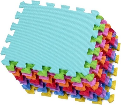 Colorful eva foam mat - colorful,