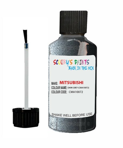 Paint mitsubishi dark - dark, grey