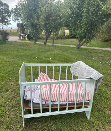 Vintage 1960 baby - vintage, blue