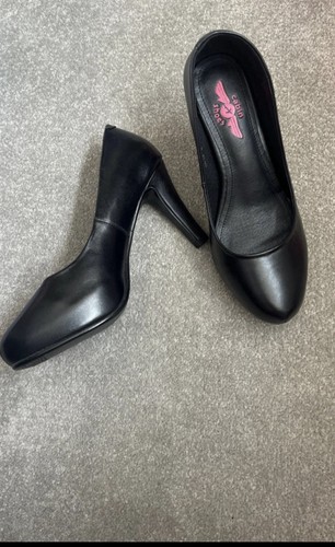 Cabin crew black heel - crew,