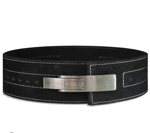 Weight lifting belt lever - weight,
