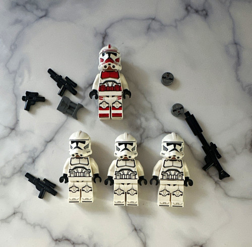 Lego star wars clone trooper - star,