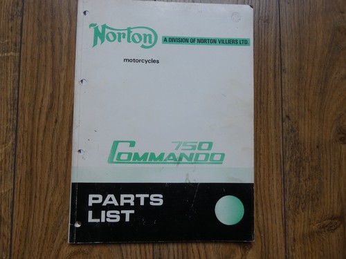 Norton commando 750 parts - commando,