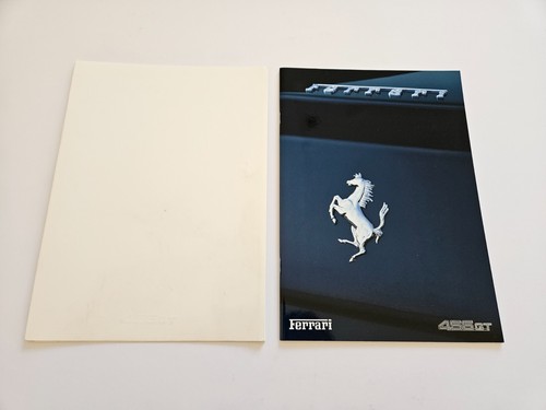 Ferrari 456gt sales brochure - ferrari,