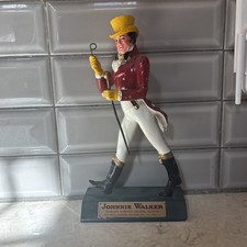 "JOHNNIE WALKER" Old Scotch Whisky Vintage Bar Display Advertising Figure  