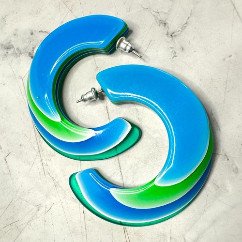 Vintage lea stein earrings - lea,