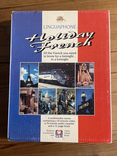 Vintage linguaphone holiday - linguaphone,